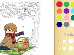 Spiel Gemütliches Malbuch für Kinder Online