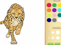 Spiel Wildtiere Malbuchbuch Online