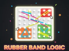 Spiel Bewegen Sie das Gummiband-Logik-Puzzle Online