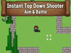 Spiel Sofortiges Zielen und Kämpfen mit einem Top-Down-Shooter Online