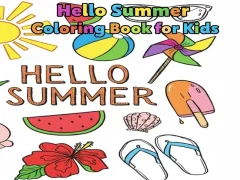 Spiel Hallo Sommer-Malbuch für Kinder Online Spiel Hallo Sommer-Malbuch für Kinder Online