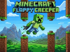 Spiel Minecraft Flappy Creeper Online