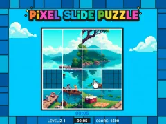 Spiel Pixel-Schiebepuzzle Online