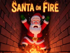Spiel Weihnachtsmann in Flammen Online