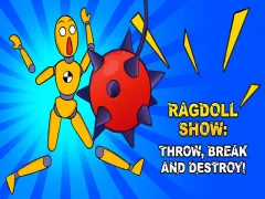 Spiel Ragdoll Show: Wirf, brechen und zerstören! Online