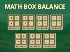Spiel Mathematikbox Balance Online