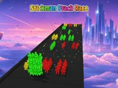 Spiel Stickman Stack Race Online