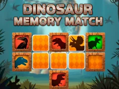 Spiel Dinosaurier-Memory-Match Online