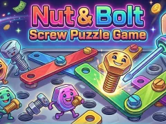 Spiel Mutter — und Bolzenschrauben-Puzzlespiel Online