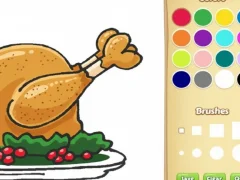 Spiel Lebensmittel-Malbuch für Kinder Online