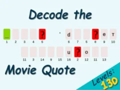Spiel Entschlüsseln Sie das Filmzitat Online