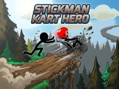 Spiel Stickman Kart Hero Online