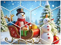 Spiel Weihnachts-Hexa-Puzzle Online