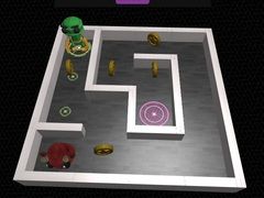 Spiel 3D Labyrinth und Roboter Online