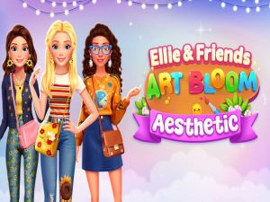 Spiel Ellie und Freunde Kunst blühen Ästhetik Online