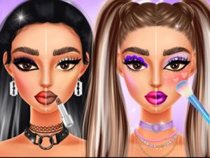 Spiel Make-up-Trends: damals und heute Online