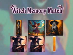 Spiel Witch Memory Match Online