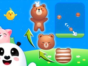 Spiel Animal Merge: Bubble Shooter Online