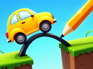 Spiel Brückenpuzzle zeichnen Online