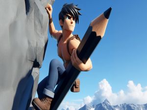 Spiel Zeichnen Sie das Rennen des Aufstiegs Online