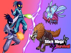 Spiel Stick Ninja Survival Online