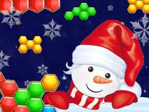 Spiel Hexa Sort: Winter Edition Online