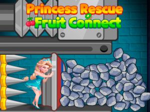 Spiel Prinzessin Rescue Fruit Connect Online