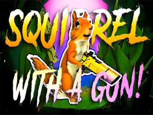 Spiel Eichhörnchen mit einer Waffe! Online