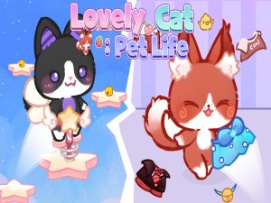 Spiel Schöne Katzen-Haustierleben Online