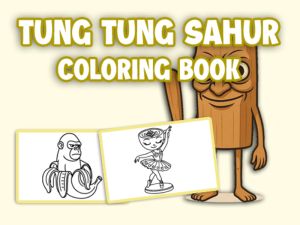 Spiel Tung Tung Sahur Malbuchbuch Online