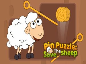 Spiel Pin-Puzzle speichern die Schafe Online