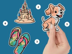 Spiel Aufkleberbuch Puzzle Farbe nach Nummer Online