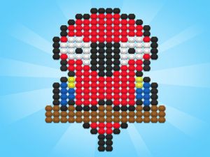 Spiel Farbmuttern & Bolzen Puzzle Online