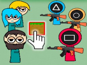 Spiel Sandbox-Tintenfischspiel erstellen eine Herausforderung Online