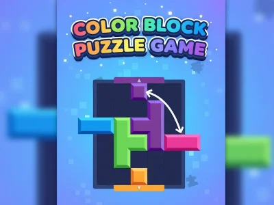 Spiel Farbblock-Puzzlespiel Online