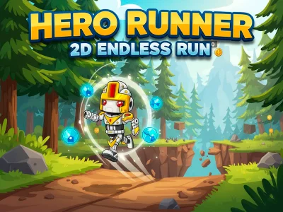 Spiel Hero Runner 2D Endless Run Online