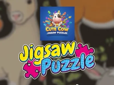 Spiel Niedliche Kuh-Puzzles Online