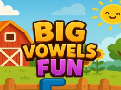 Spiel Spaß mit großen Vokalen Online