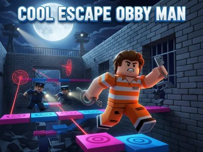 Spiel Cooler Escape Obby Man Online