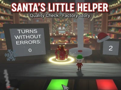 Spiel Der kleine Helfer des Weihnachtsmanns Online
