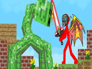 Spiel Stickman Mega Boss Battles! Online