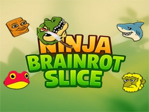 Spiel Ninja Brainrot Slice Online