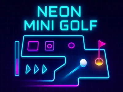 Spiel Neon-Minigolf Online