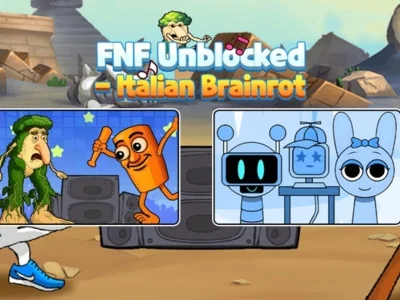 Spiel FNF entsperrter italienischer Brainrot Online