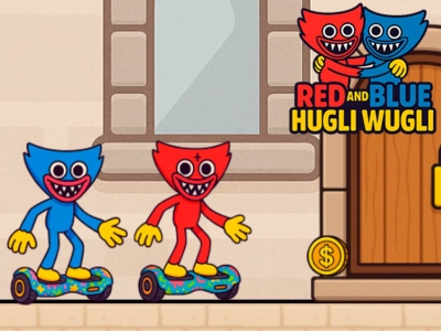 Spiel Rot und blau Hugli Wugli Online