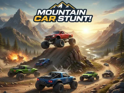 Spiel Mountain-Car-Stunt Online