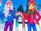 Spiel Prinzessinnen beim Skifahren Online