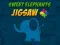 Spiel Süße Elefanten Puzzle Online