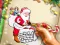 Spiel Weihnachtliches Ausmalen mit dem Weihnachtsmann Online
