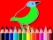 Spiel Zurück zur Schule: Vögel Malbuch Online